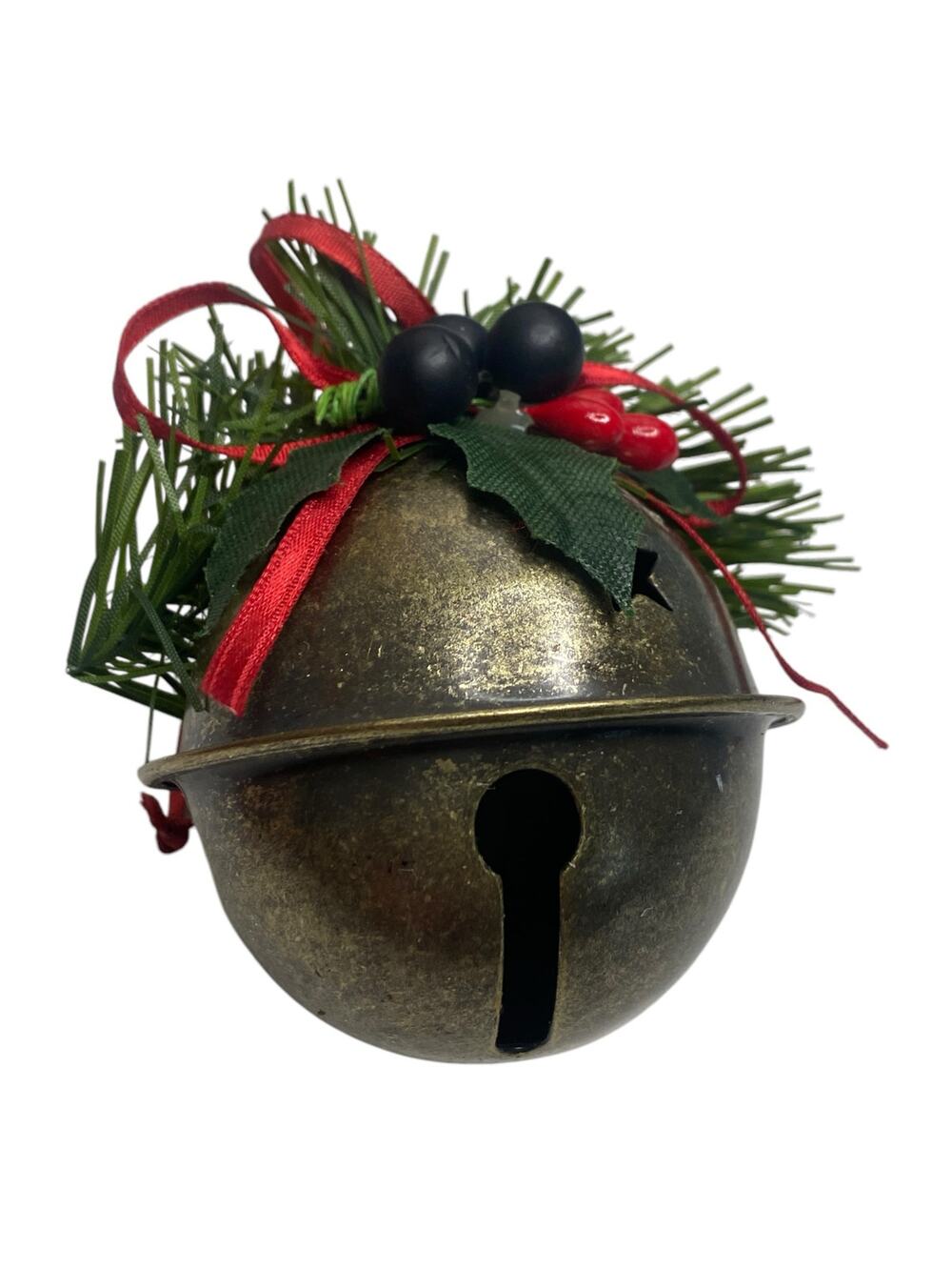 Potpourri Press Decorative Bell Christmas Ornament Decor Handcrafted 3.5" Tall